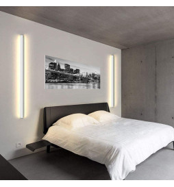 LED-Vägglampa - Linjär -  WASHINGTON  VIT - 0,5 m - 1 m - 1,5 m - 2 m - IP54