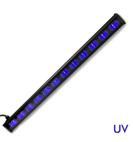 LED Wall Washer Bar 36W UV Ultraviolet 12x3W