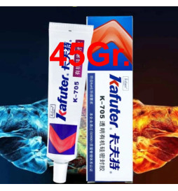 Cola de silicone para Fitas de LED e Componentes Eletrônicos - IP65