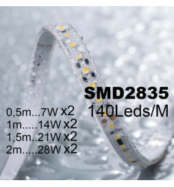 Aplique Lineal LED - WASHINGTON NEGRO - 0.5m - 1m - 1,5m - 2m - IP54