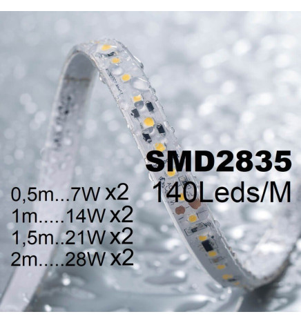 LED-Vägglampa - Linjär -  WASHINGTON  SVART - 0,5 m - 1 m - 1,5 m - 2 m - IP54