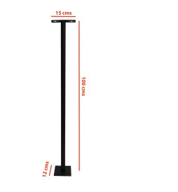 Flomlysstøtte for LED 100cm