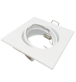 Fyrkantig justerbar ring för dikroisk LED GU10 MR16