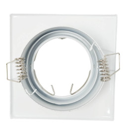 Aro Quadrado Basculante para lámpada GU10  MR16