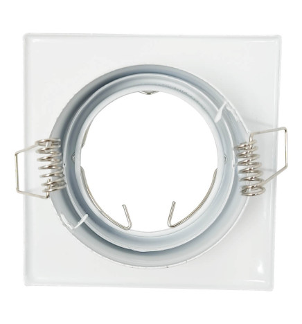 Aro Cuadrado Orientable para dicroica LED GU10 MR16