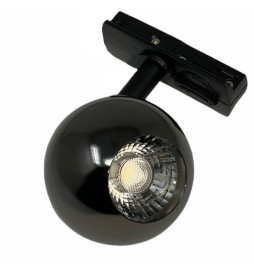 LED Strahler 10W FENIX - Schwarz - 1-Phasen Schienensystem - CRI+93