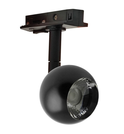 LED-spotlight 10W FENIX - Svart -  1-fas skena - CRI+93
