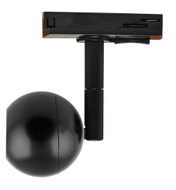 LED Tracklight 10W FENIX - Black - Single-phase rails - CRI+93