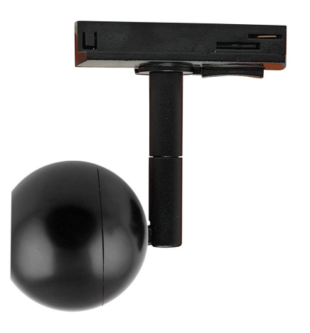 Foco LED 10W FENIX Negro Carril Monofásico CRI+93