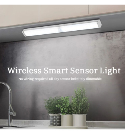 Pack 2 - Magnetic LED Closet Light - Motion Sensor - Lithium Battery - USB Rechargeable