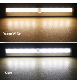 Pack 2 – Magnetische LED-Schrankbeleuchtung – Bewegungssensor – Lithiumbatterie – wiederaufladbar über USB