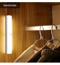 Pack 2 – Magnetische LED-Schrankbeleuchtung – Bewegungssensor – Lithiumbatterie – wiederaufladbar über USB