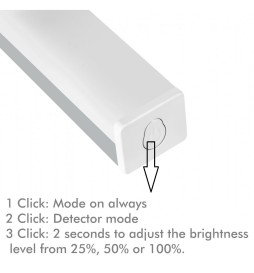 Pakkaus 2 - Magneettinen LED-kaappivalo - Liiketunnistin - Litiumparisto - USB-ladattava