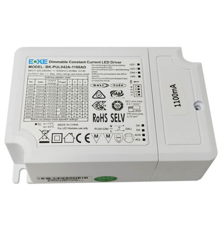 Driver DALI 42W 1100mA IP20