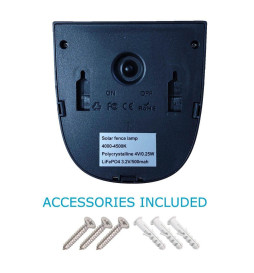 Solar Lamp 10W with Sensor of Presence PIR - 6000K