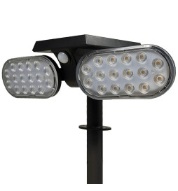 Pica solar de jardim 4500K com sensor de movimento