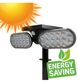 Solar garden light 4500K with motion sensor