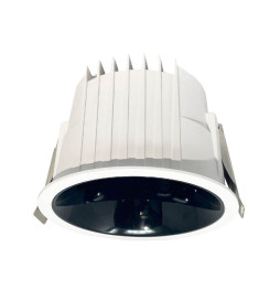 LED Downlight 40W Sirkulære - Philips CertaDrive - CCT - UGR13 - IP65