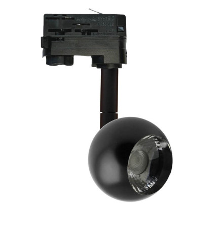 10W LED-kohdevalaisin FENIX - MUSTA -  3-vaiheinen -  CRI +93