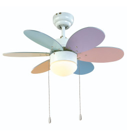 Ventilateur plafonnier à LED RAINBOW - E27 - IP20