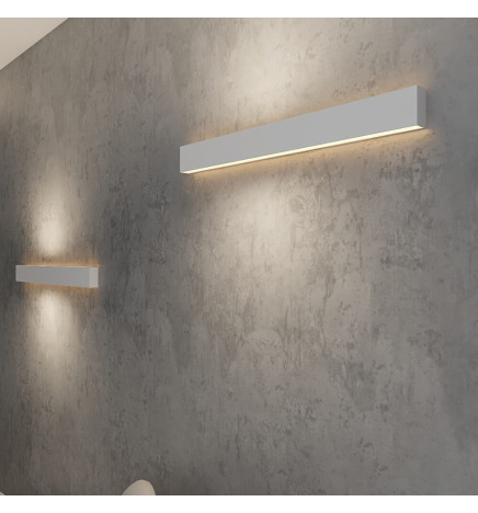 LED-Vägglampa - Linjär -  WASHINGTON  VIT - 0,5 m - 1 m - 1,5 m - 2 m - IP54