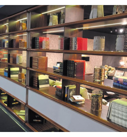 Barra Linear LED Integrada - Superfície - DETROIT PRATA -24V-- 0,5m - 1m - 1,5m - 2m