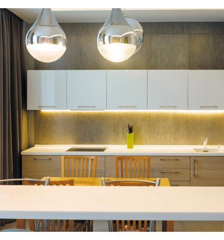 Barra linear de LED - Superfície - TEXAS PRATA - 0,5m - 1m - 1,5m - 2m