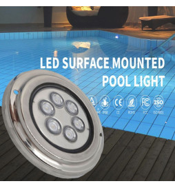 LED-Lamp Underwater - 18W - DC12V - IP68 - Stainless steel