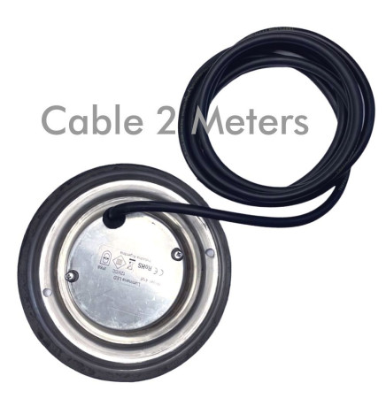 Faretto LED Subacquea  RGB - 18W - DC12V - IP68 - Acciaio inossidabile