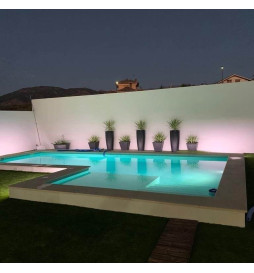 Lámpara LED Sumergible 18W - DC12V -  IP68 - Acero Inoxidable