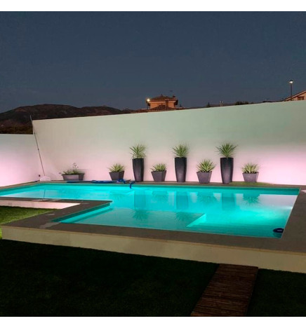 Lámpara LED Sumergible 36W - DC12V -  IP68 - Acero Inoxidable