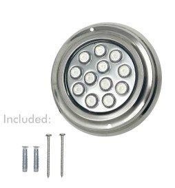 Lámpara LED Sumergible 36W - DC12V -  IP68 - Acero Inoxidable