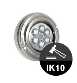 Vedenalainen LED-Valaisin - 18W - DC12V - IP68 - Ruostumaton teräs