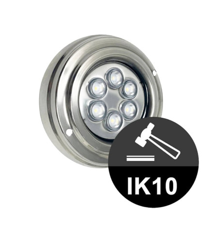 LED-Lamp Underwater - 18W - DC12V - IP68 - Stainless steel