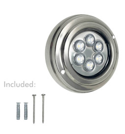 LED Spotlight Under Vattnet - 18W - DC12V -  IP68 - Rostfritt stål