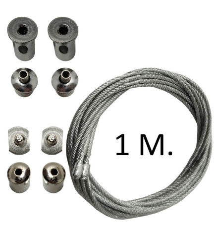 Kit de Suspensão para Calha Suspensa - 1 metro