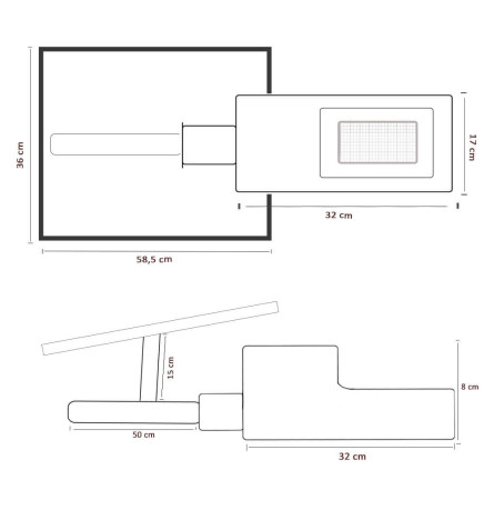 ECO Solcelle LED gatelys 100W SANAN Programmerbar
