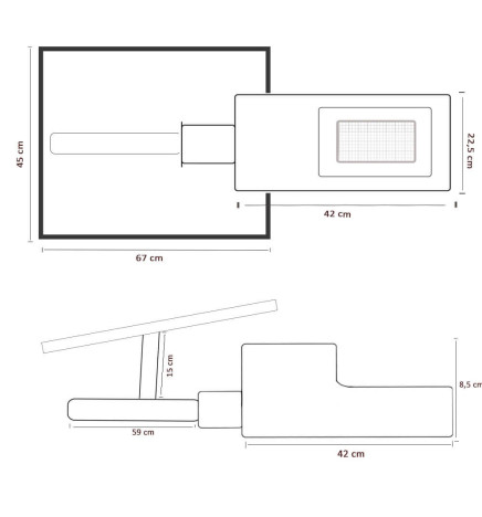 LED Straßenleuchte ECO SOLAR 200W  SANAN Programmierbar