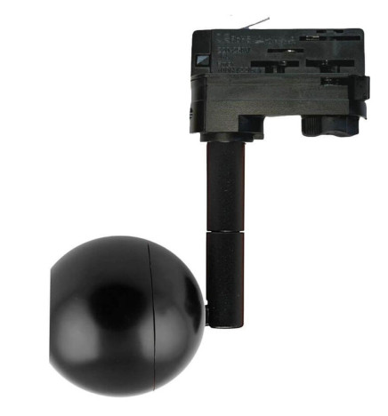 LED Strahler 10W FENIX -  SCHWARZ - 3-Phasen Schienensystem - CRI+93