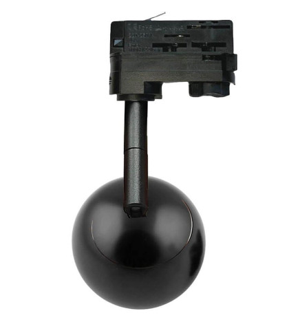 LED Tracklight 10W FENIX - BLACK - 3-PHASE rails - CRI+93
