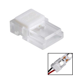 Liitin COB + SMD LED-nauhoille - 8mm - IP20