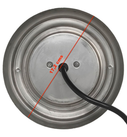 Faretto LED Subacquea  RGB - 36W - DC12V - IP68 - Acciaio inossidabile