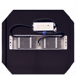 Módulo LED 50W MAGNUM Bridgelux 136ºx78º + Chapa  Acero