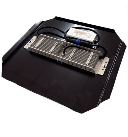 Module LED 50W MAGNUM Bridgelux 136ºx78º + Plaque en acier