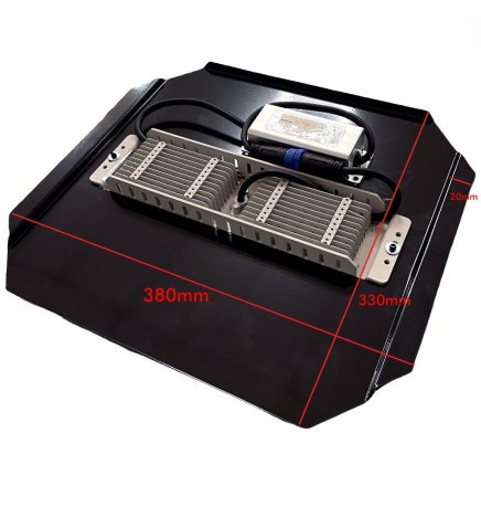 LED Modul 50w MAGNUM Bridgelux 136ºx78º + Stahlplatte