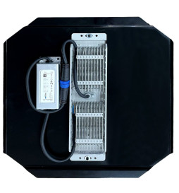 Módulo LED 50W MAGNUM Bridgelux 136ºx78º + Chapa de Aço