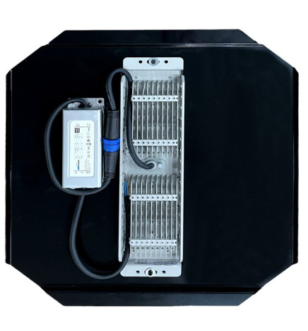 Módulo LED 50W MAGNUM Bridgelux 136ºx78º + Chapa  Acero