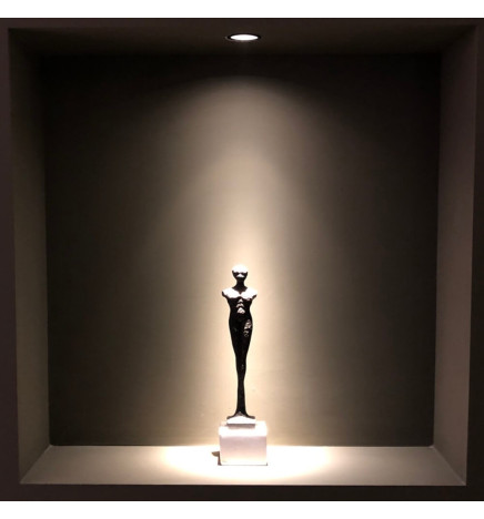 LED Downlight 6W sort Bridgelux Chip - 40 ° - UGR11