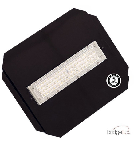 LED-modul 50W MAGNUM Bridgelux 136ºx78º + Stålplade