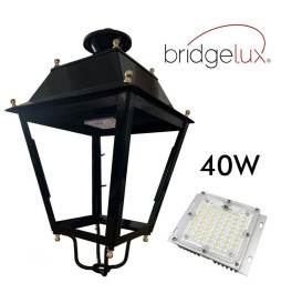 Apparecchio LED Villa Acciaio 40W-50W - Acciaio